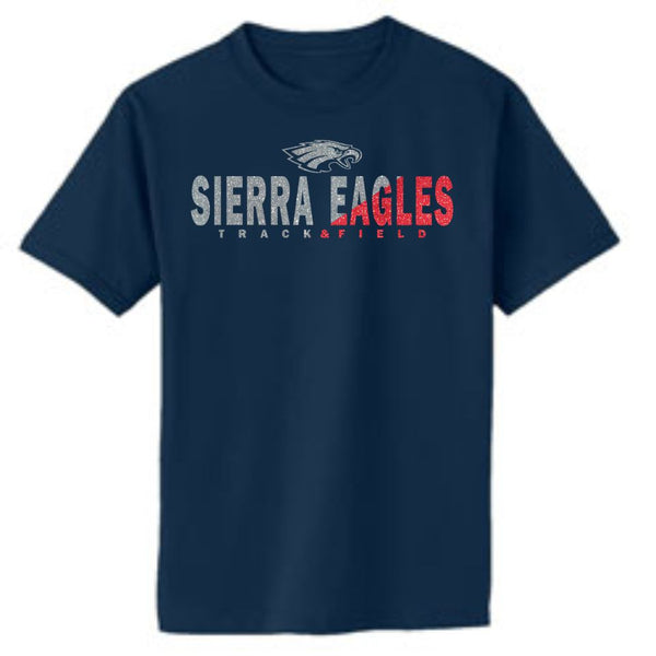 Sierra Track & Field Basic Tee- Matte or Glitter