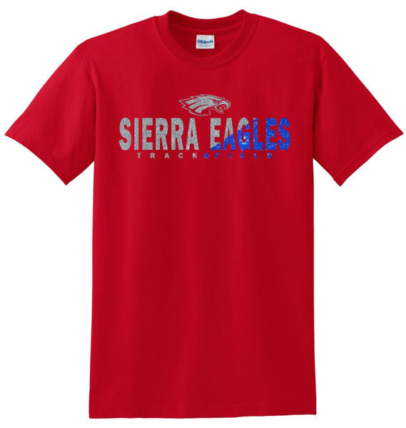 Sierra Track & Field Basic Tee- Matte or Glitter