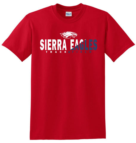 Sierra Track & Field Basic Tee- Matte or Glitter
