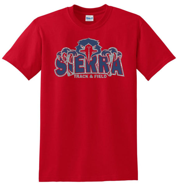 Sierra Track & Field Eagle Tee- Matte or Glitter