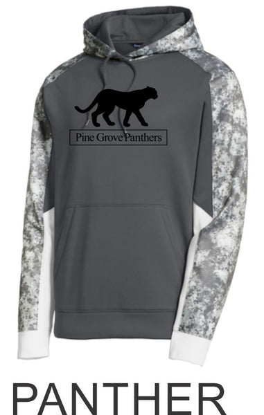 PGE Colorblock Hooded Wicking Sweatshirt- 2 Designs