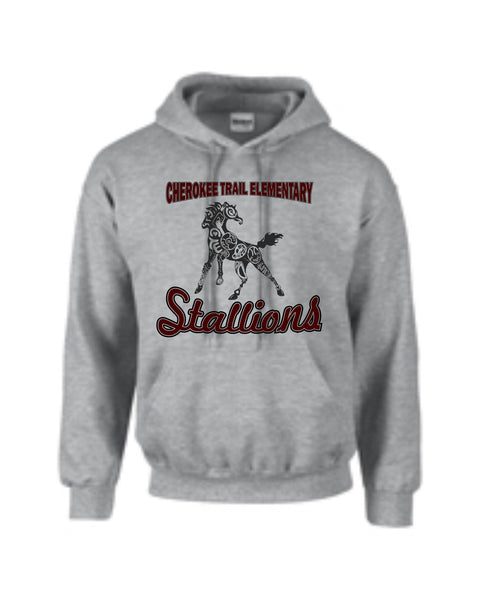 CTE Grey, Maroon, or Black Hooded Sweatshirt in 4 Designs