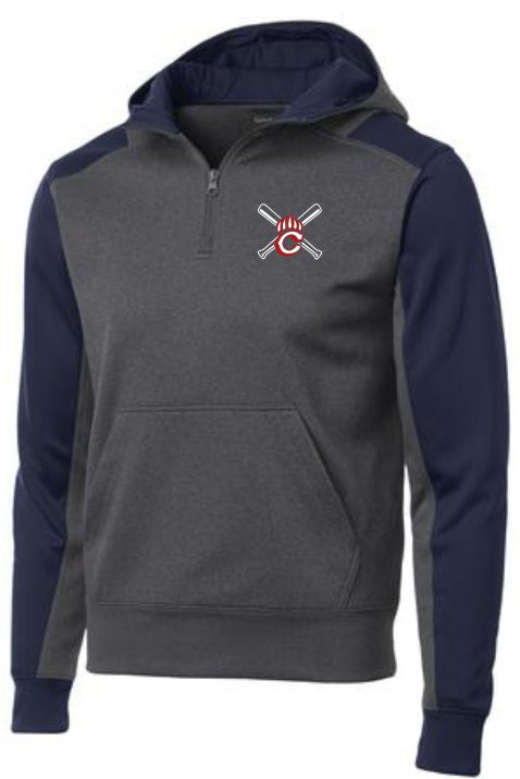Chap Baseball Quarter Zip Hoodie