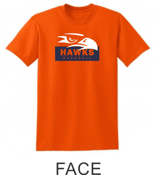 Hawks Baseball Basic Tee- 4 Designs