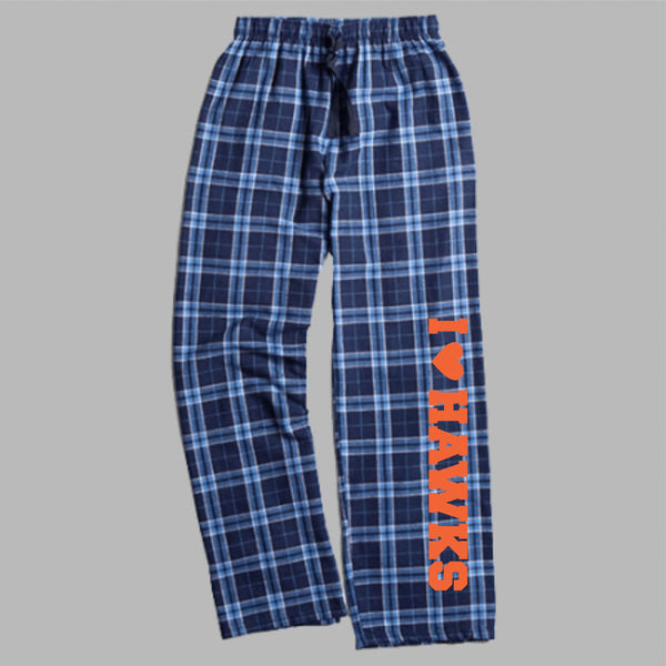 Hawks Flannel Pajama Bottoms