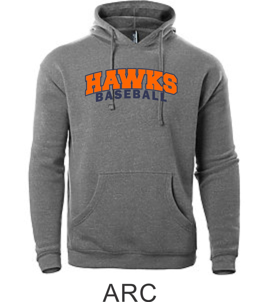 Hawks Baseball Unisex Hoodie- 3 designs