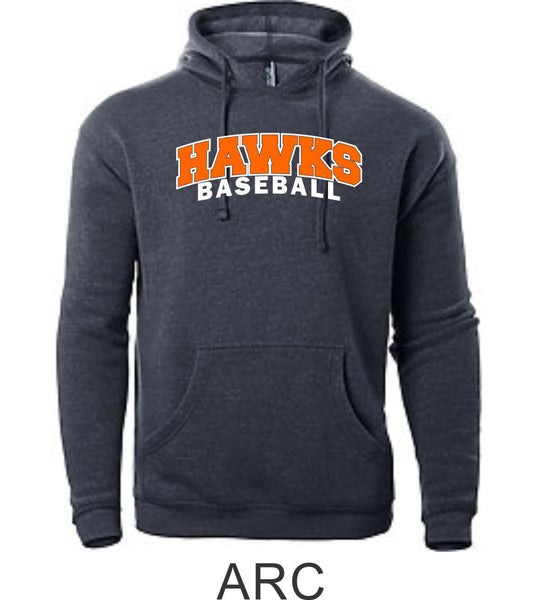 Hawks Baseball Unisex Hoodie- 3 designs