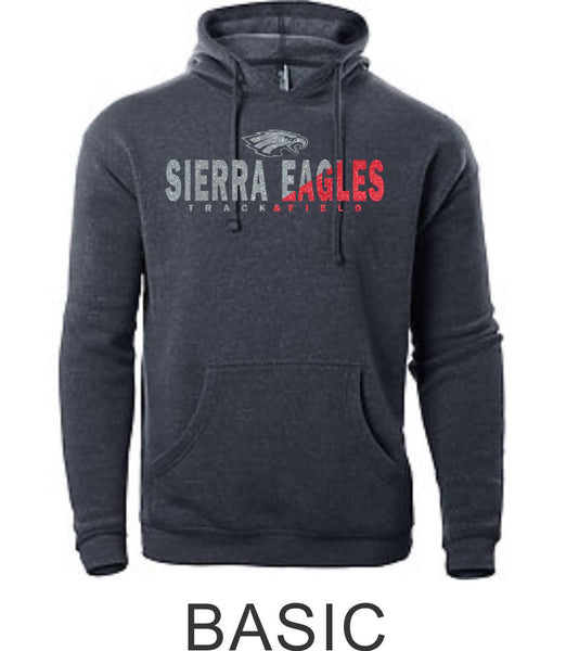 Sierra Track & Field Unisex Basic Hoodie- Matte or Glitter