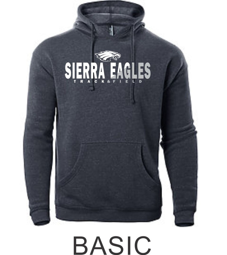 Sierra Track & Field Unisex Basic Hoodie- Matte or Glitter