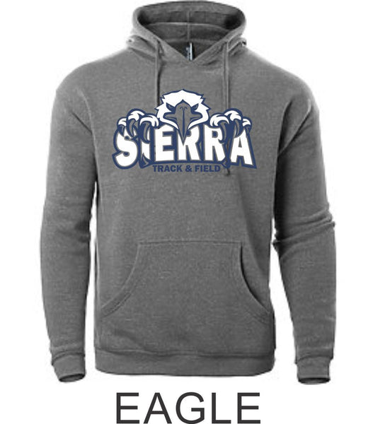 Sierra Track & Field Unisex Eagle Hoodie- Matte or Glitter