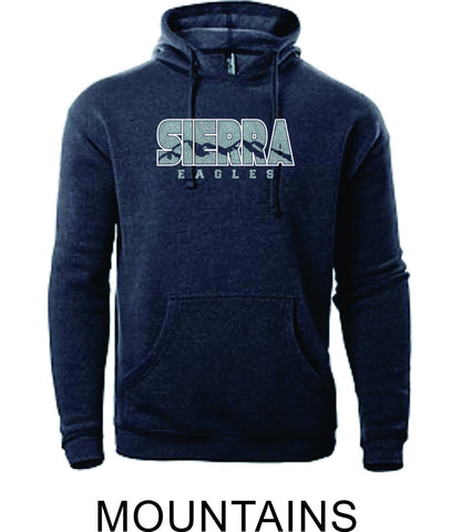Sierra Premium Unisex Hoodie- 3 Designs- Matte or Glitter