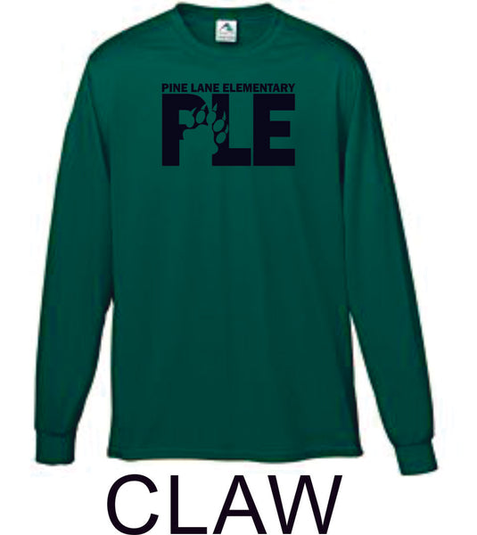 PLE Wicking Long Sleeve Tee- 4 New designs