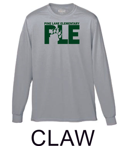 PLE Wicking Long Sleeve Tee- 4 New designs