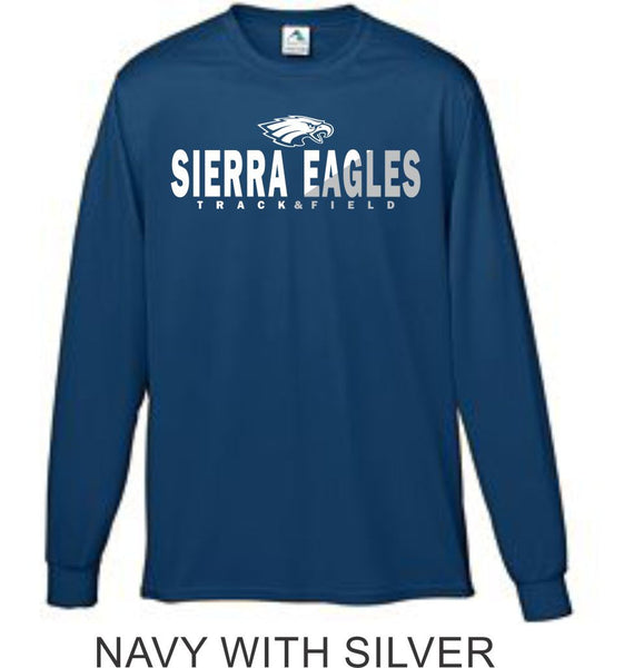 Sierra Track & Field LS Wicking Shirt- Basic