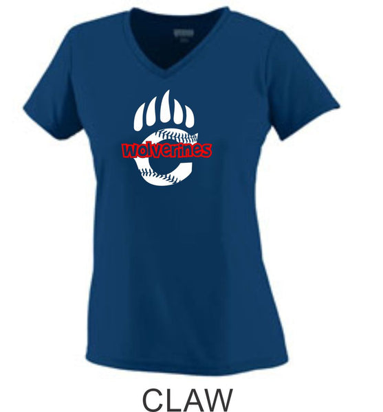 Chap Baseball Ladies Wicking T-Shirt- 3 Designs