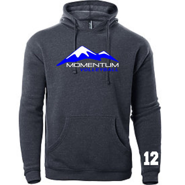 Momentum Volleyball Unisex Logo Hoodie- Matte or Glitter