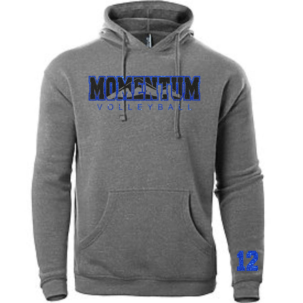 Momentum Volleyball Unisex Mountain Hoodie- Matte or Glitter