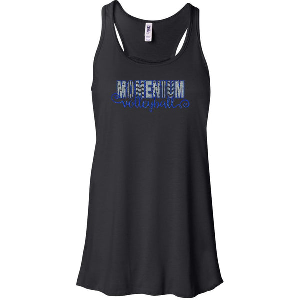 Momentum Volleyball Flowy Swirly Tank- Matte or Glitter