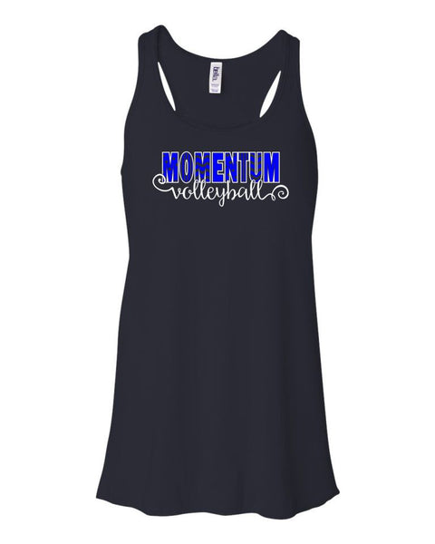 Momentum Volleyball Flowy Swirly Tank- Matte or Glitter