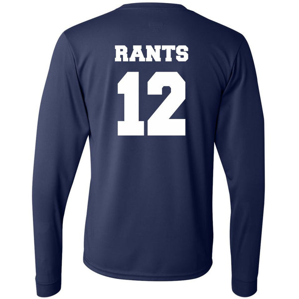 Momentum Volleyball Swirly Long Sleeve Wicking Tee