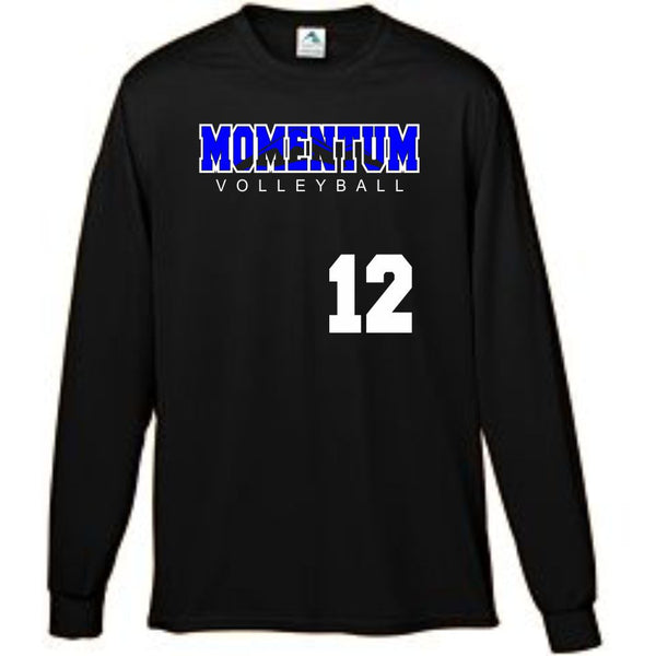 Momentum Volleyball Mountain Long Sleeve Wicking Tee
