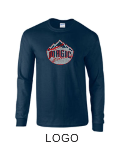 Magic Long Sleeve Glitter Tee- 3 Designs