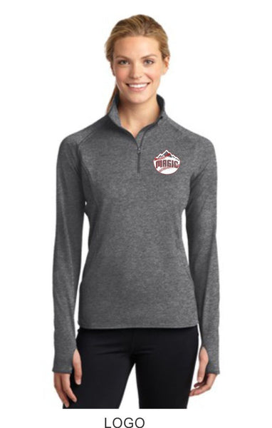 Magic Ladies Sport Wick 1/2 Zip Pullover- 2 designs