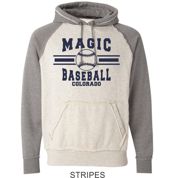 Magic Vintage Heathered Hoodie- 2 designs