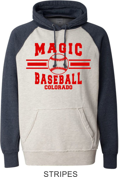 Magic Vintage Heathered Hoodie- 2 designs