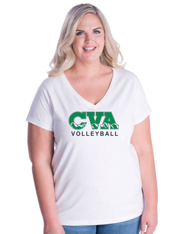 CVA Curvy Ladies Mountain Tee- Matte or Glitter