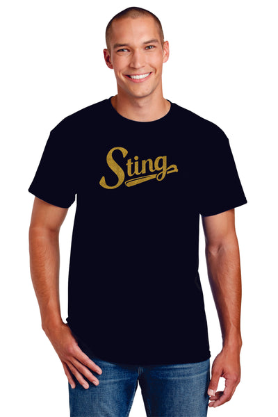 Sting Tail Tee- matte or glitter- 4 colors