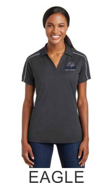 Sierra Staff Piped Polo- Ladies- 3 Designs