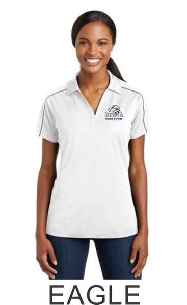Sierra Staff Piped Polo- Ladies- 3 Designs