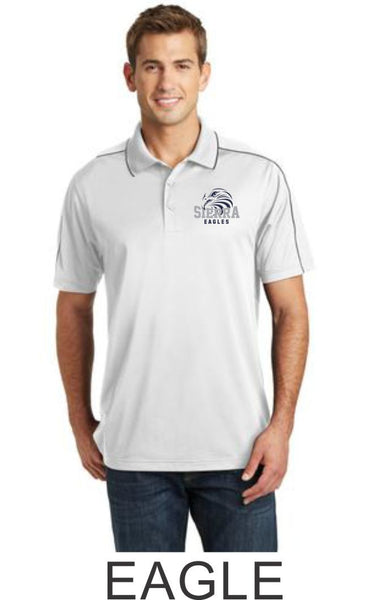 Sierra Staff Piped Polo- Unisex- 3 Designs