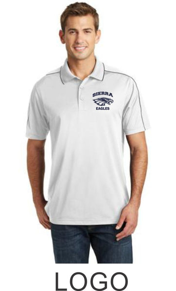 Sierra Staff Piped Polo- Unisex- 3 Designs