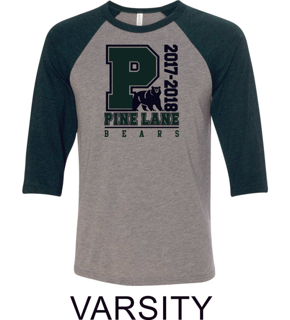 PLE Raglan T-Shirt in 2 Designs- Matte and Glitter