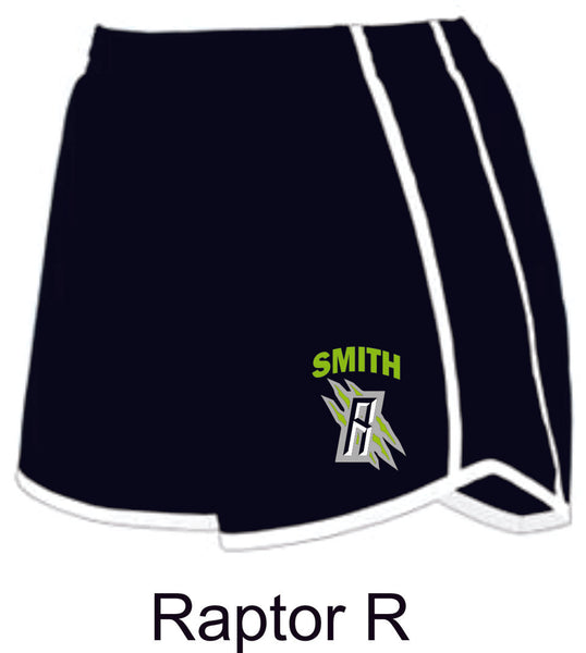 Raptors Ladies/Girls Running Shorts- 2 designs
