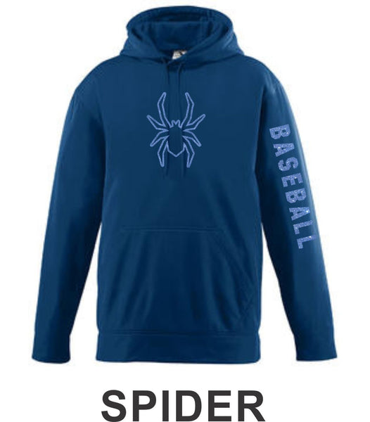 Spiders Performance Sweatshirt- 4 Designs Glitter