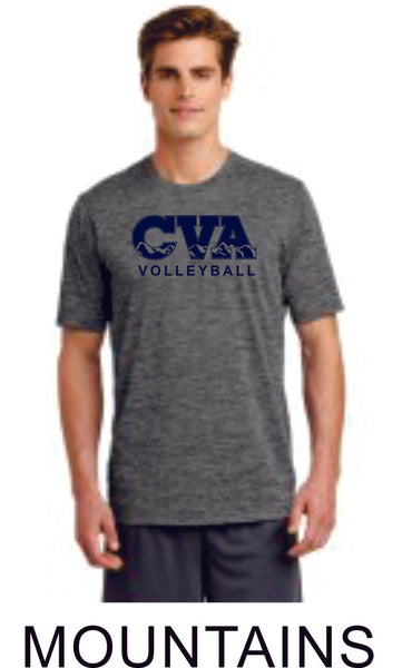 CVA Sport-Tek Heathered Tee - 3 designs