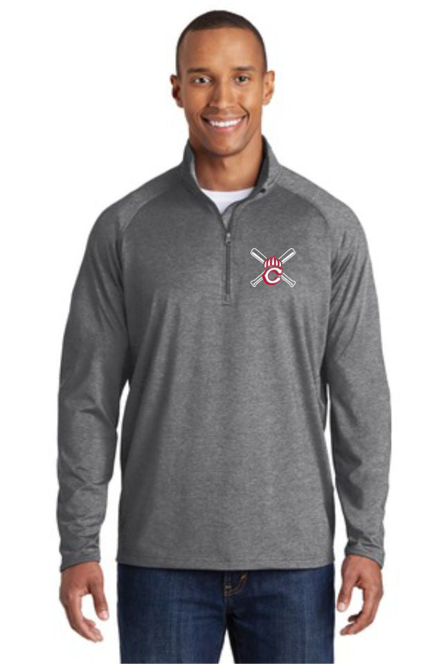 Chap Baseball Sport Wick 1/2 Zip Pullover