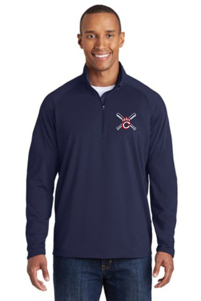 Chap Baseball Sport Wick 1/2 Zip Pullover