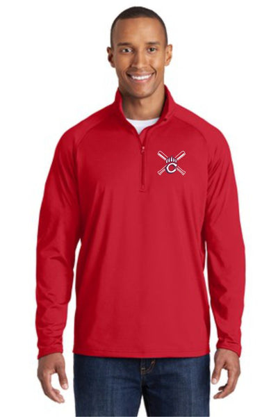 Chap Baseball Sport Wick 1/2 Zip Pullover
