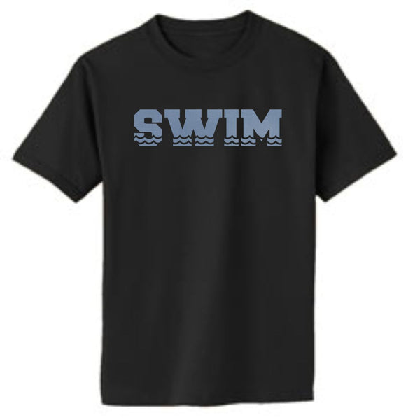 Swim Waves Basic Tee- Matte or Glitter