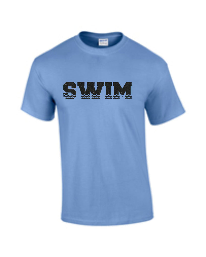 Swim Waves Basic Tee- Matte or Glitter