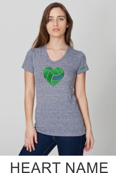 CVA Track Tee in 5 Designs- Matte or Glitter