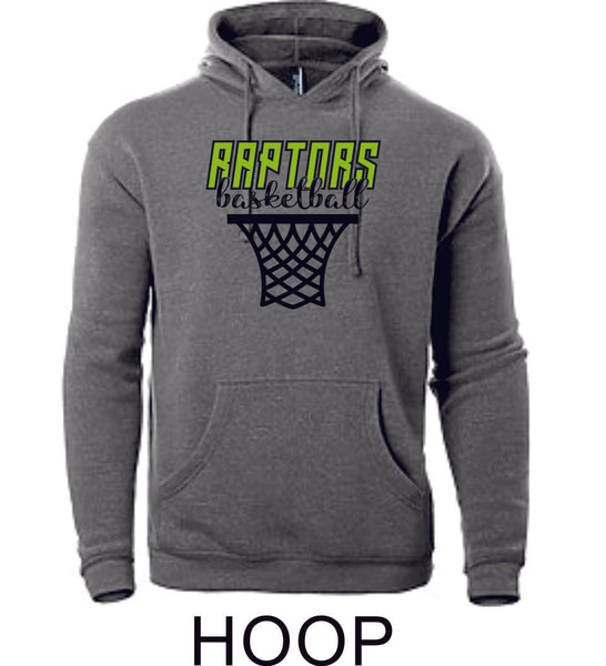 Raptors Basketball Adult Unisex Premium Hoodie- 5 designs- Matte or Glitter