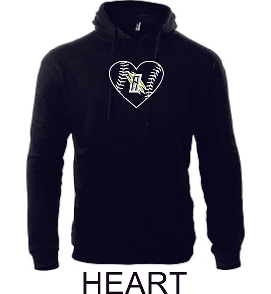 Raptors Baseball Adult Unisex Premium Hoodie- 5 designs- Matte or Glitter