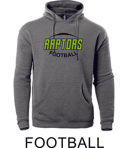 Raptors Football Adult Unisex Premium Hoodie- 5 designs- Matte or Glitter