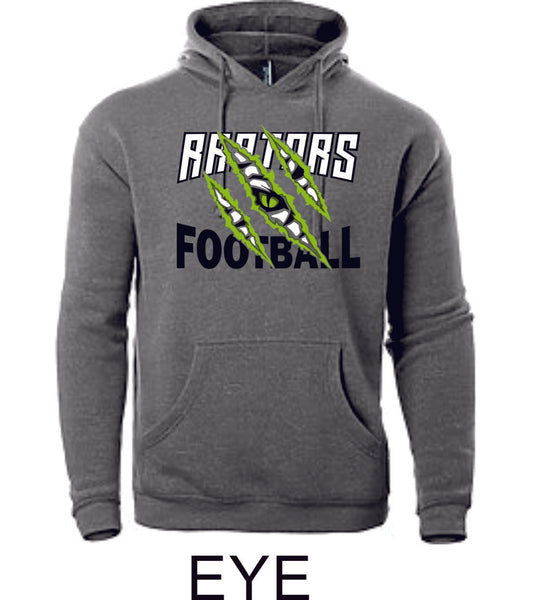 Raptors Football Adult Unisex Premium Hoodie- 5 designs- Matte or Glitter