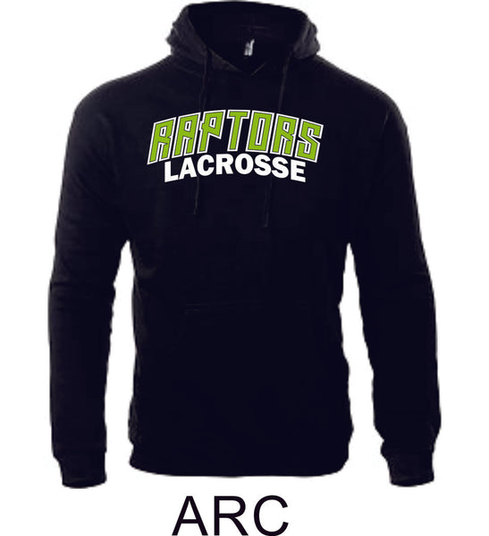 Raptors Lacrosse Adult Unisex Premium Hoodie- 5 designs- Matte or Glitter